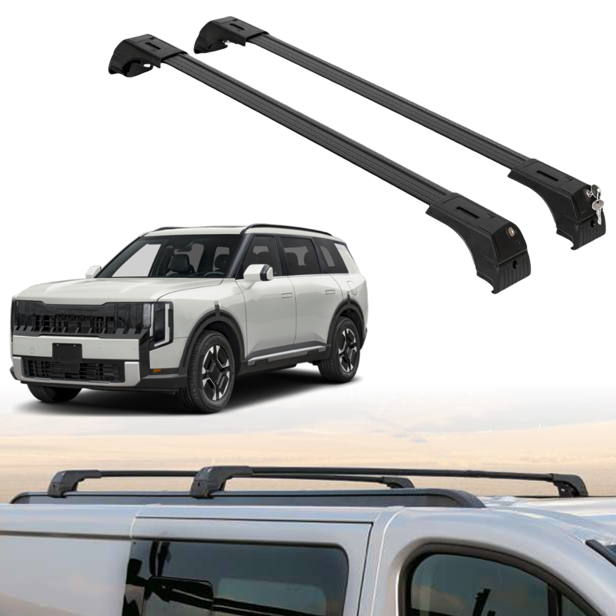 Roof Rack Cross Bars For KIA TELLURIDE 2027