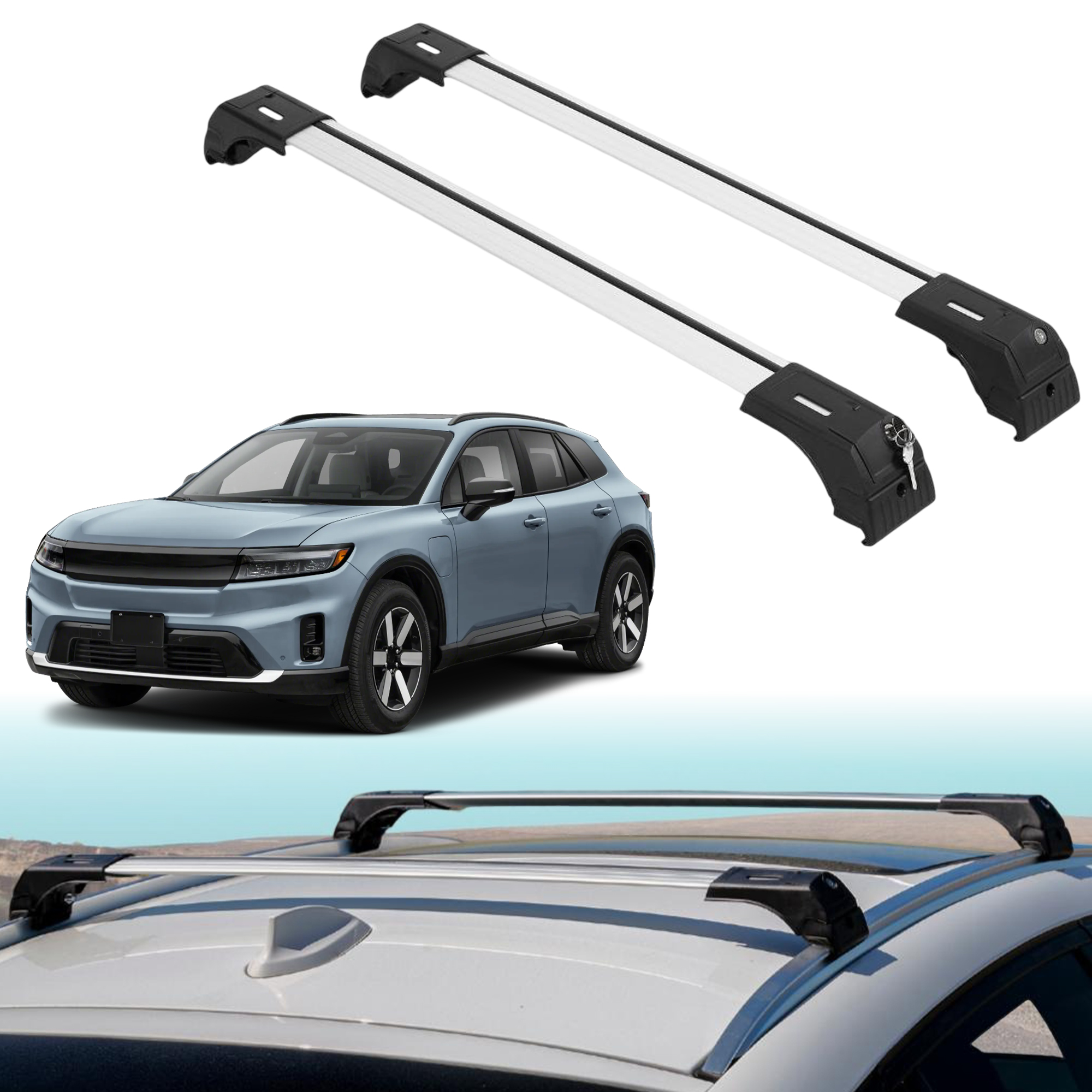 ERKUL Roof Rack Crossbars For HONDA PROLOGUE 2024-2026
