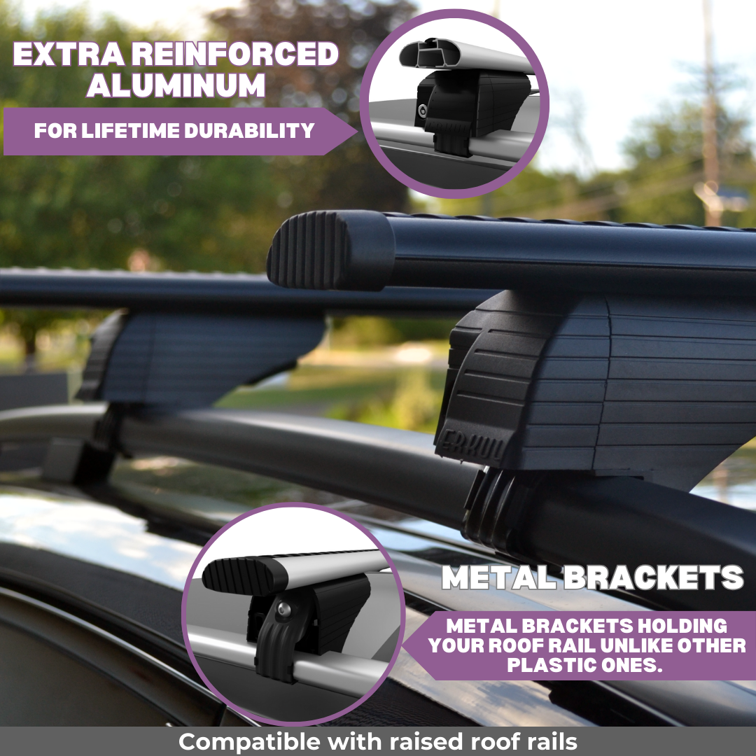 Heavy Duty Roof Rack Crossbars for Kia Seltos 2021-2026