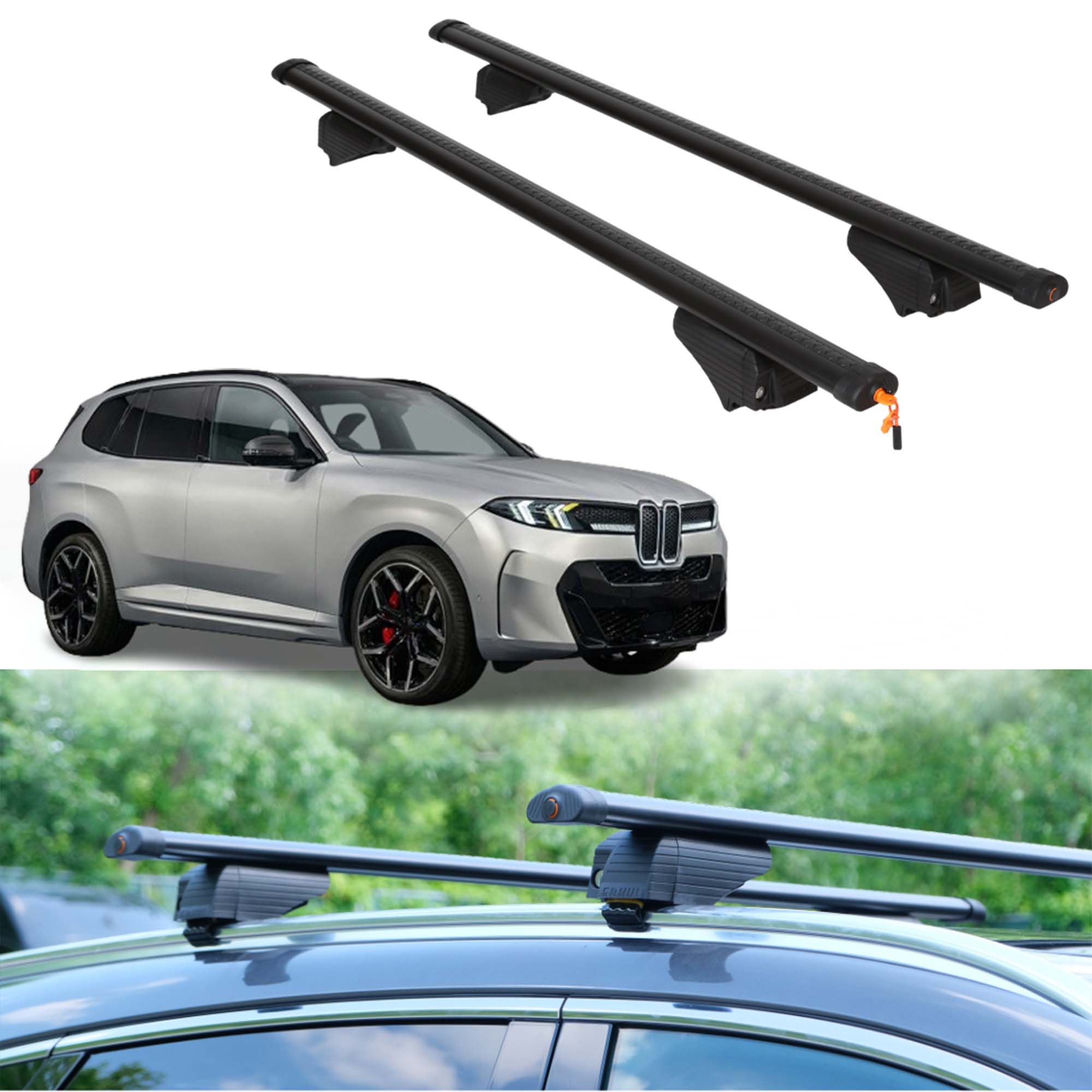ERKUL Roof Rack Crossbars For BMW X5 2027